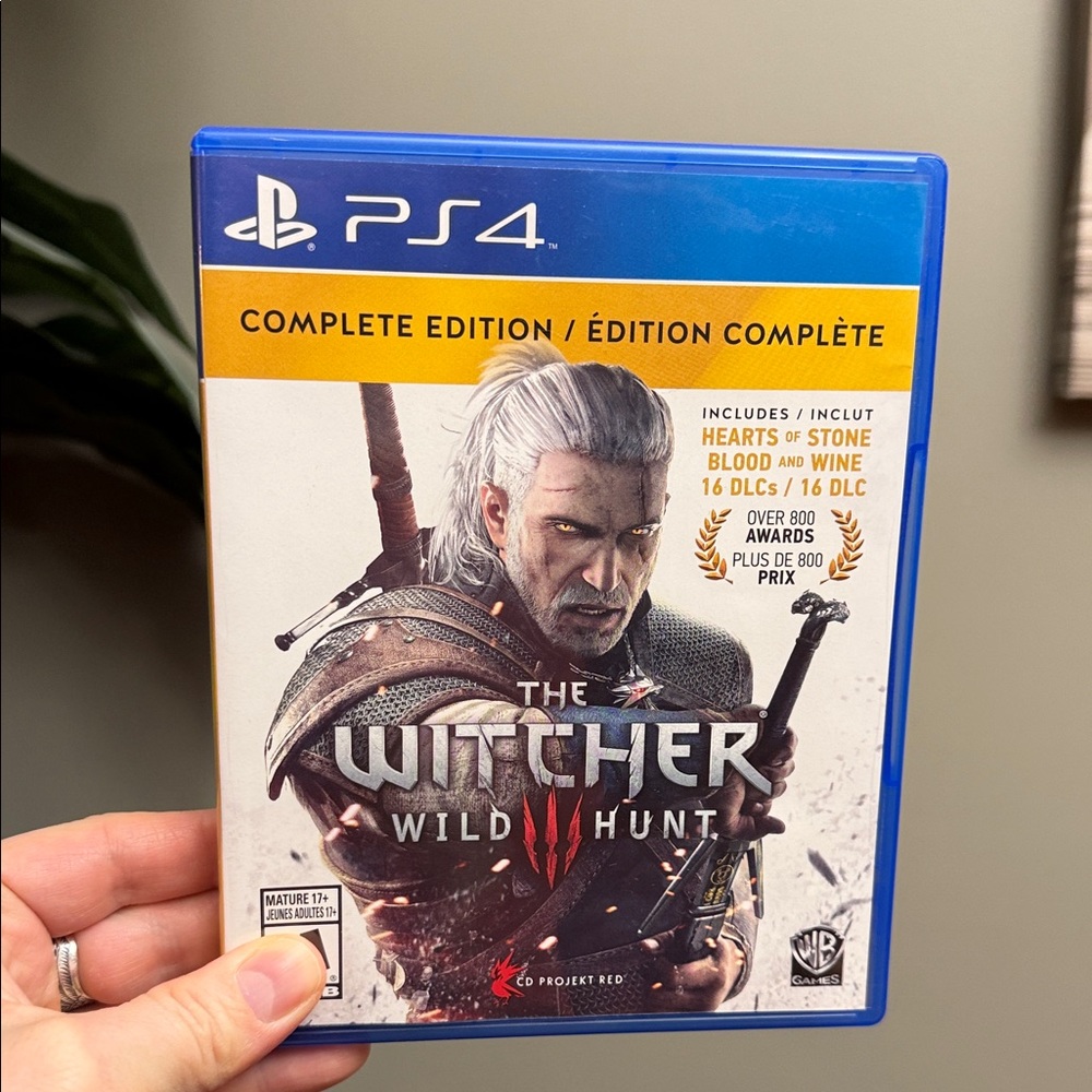 NEW The Witcher 3: Wild Hunt PS4 Game PlayStation 4 Video Games